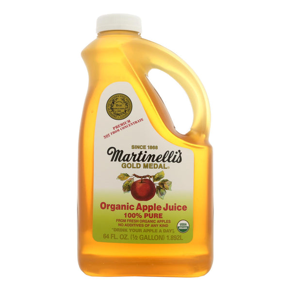 Martinelli's Organic Apple Juice - Case of 6 - 64 Fl Ounce.