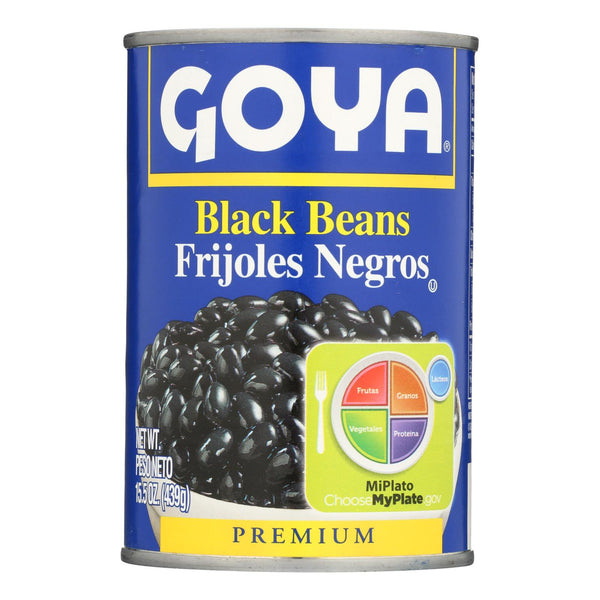 Goya - Beans Black - Case of 24-15.5 Ounce