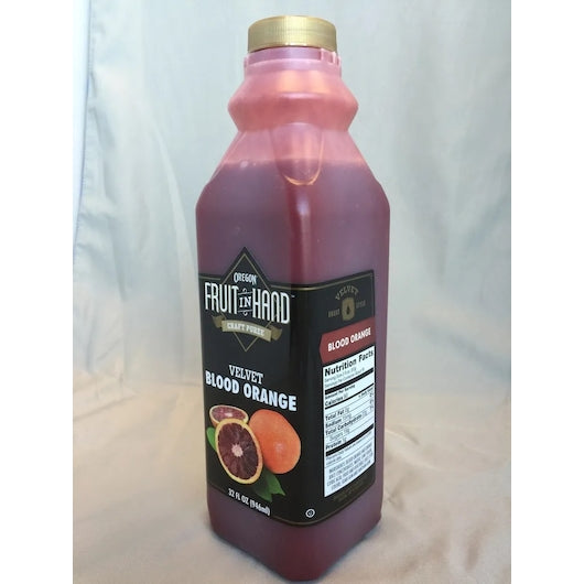 Oregon Fruit Products Fruit In Hand Blood Orange Velvet Puree 32 Fluid Ounce - 6 Per Case.
