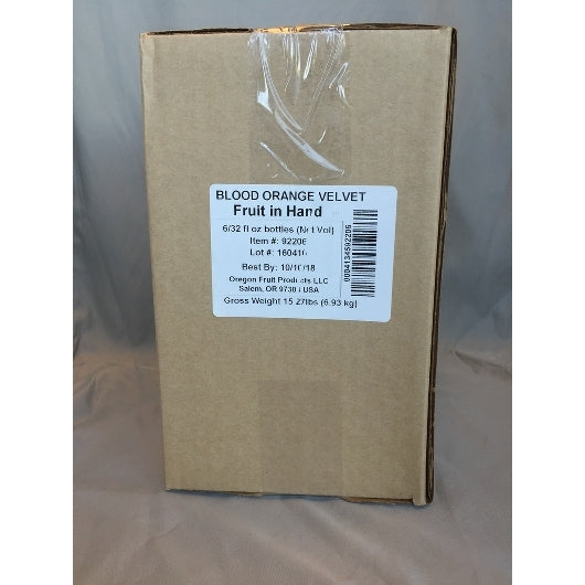 Oregon Fruit Products Fruit In Hand Blood Orange Velvet Puree 32 Fluid Ounce - 6 Per Case.