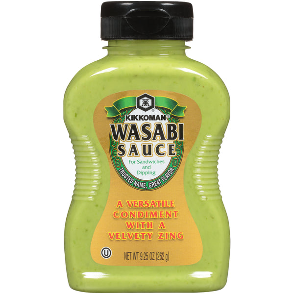 Kikkoman Wasabi Sauce 9.25 Ounce Size - 9 Per Case.