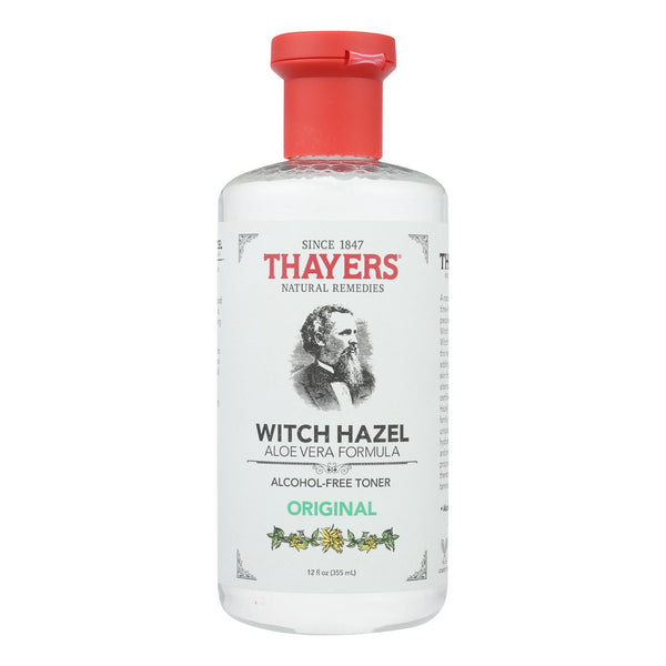 Thayers Witch Hazel with Aloe Vera Original Alcohol Free - 12 fl Ounce