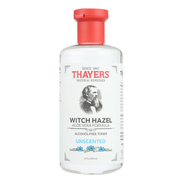 Thayers Witch Hazel with Aloe Vera Unscented - 12 fl Ounce