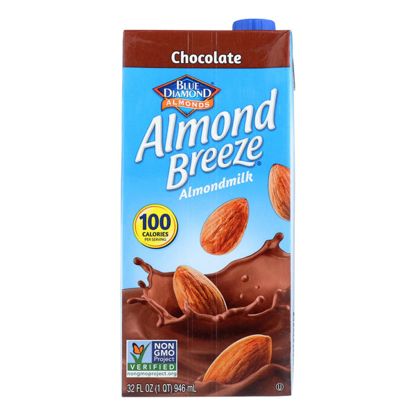 Almond Breeze - Almond Milk - Chocolate - Case of 12 - 32 fl Ounce.