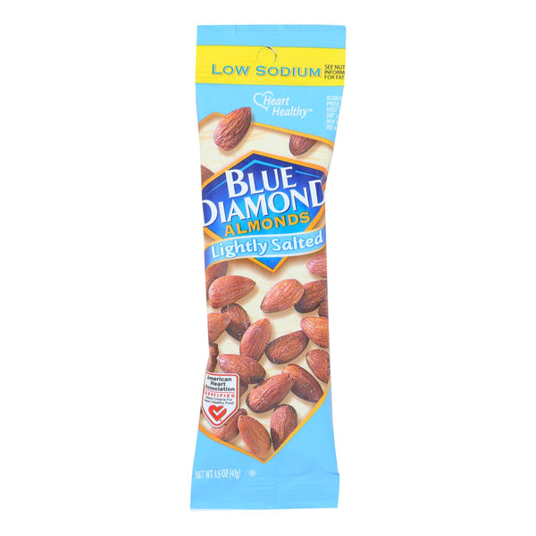 Blue Diamond Lightly Salted Almonds - Case of 12 - 1.5 Ounce