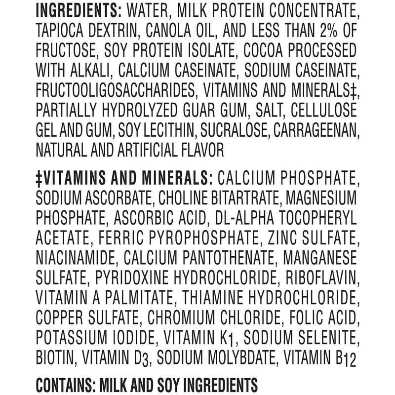 Nestle Boost Adult Nutrition Chocolate 8.01 Fluid Ounce - 24 Per Case.