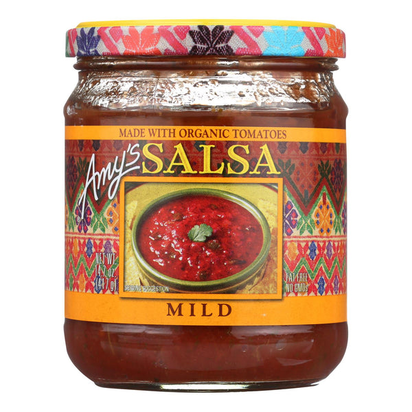 Amy's - Mild Salsa - Made with Organic Ingredients - Case of 6 - 14.7 Ounce