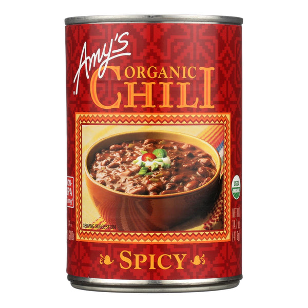 Amy's - Organic Spicy Chili - Case of 12 - 14.7 Ounce