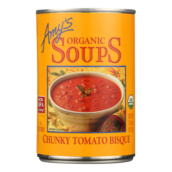 Amy's - Organic Chunky Tomato Bisque - Case of 12 - 14.5 Ounce