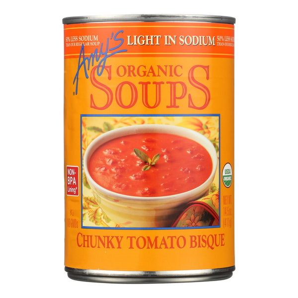 Amy's - Organic Chunky Tomato Soup - Case of 12 - 14.5 Ounce