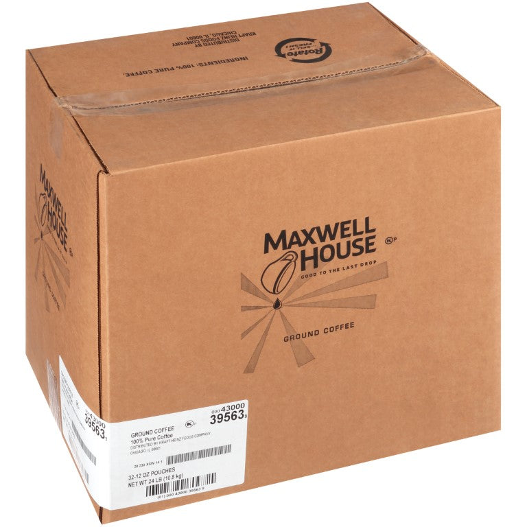 Maxwell House Regular Roast Coffee Urn Pack 12 Ounce Bag 32)