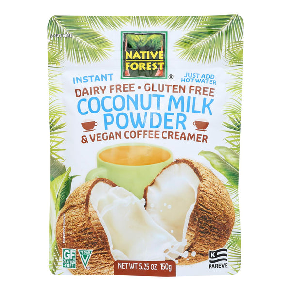 Native Forest Vegan Milk Powder - Coconut - Case of 6 - 5.25 Ounce.