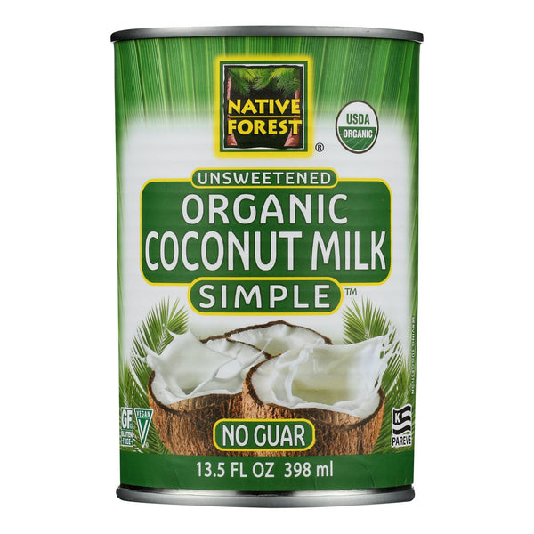 Native Forest Organic Coconut Milk - Pure and Simple - Case of 12 - 13.5 fl Ounce