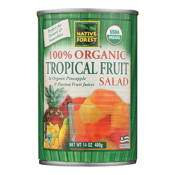 Native Forest Tropical Fruit Salad - Case of 6 - 14 Ounce.