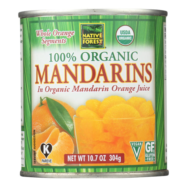 Native Forest Organic Mandarin - Oranges - Case of 6 - 10.75 Ounce.