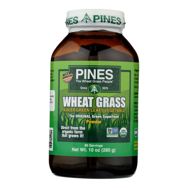 Pines International Wheat Grass Powder - 10 Ounce