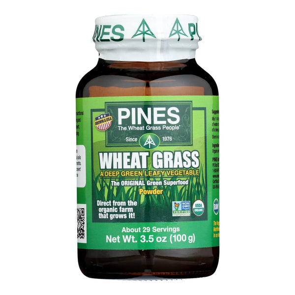 Pines International Wheat Grass Powder - 3.5 Ounce