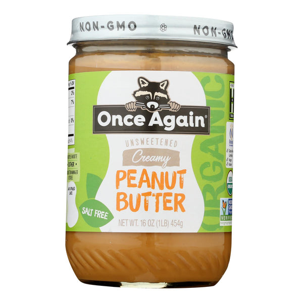 Once Again - Peanut Butter Smooth Ns - Case of 6-16 Ounce