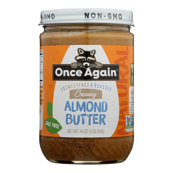 Once Again - Almond Butter Smth Ns - Case of 6-16 Ounce