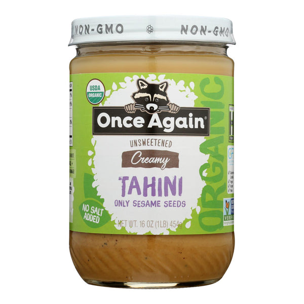 Once Again - Tahini Sesame - Case of 6-16 Ounce