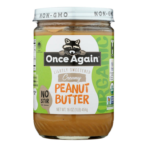 Once Again - Peanut Butter Smooth - Case of 6-16 Ounce