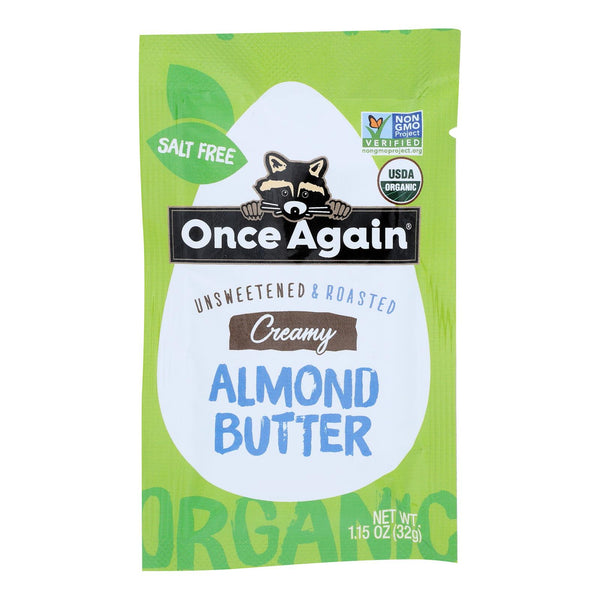 Once Again Almond Butter - Organic - Original - Squeeze Pack - 1.15 Ounce - case of 10