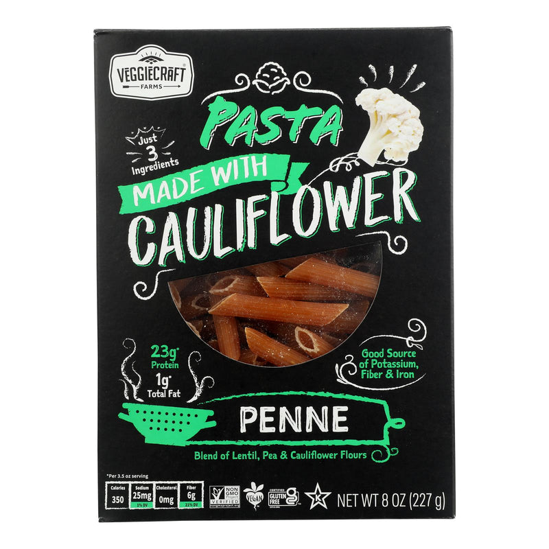 Veggiecraft - Pasta Penne Cauliflower - Case of 12-8 Ounce