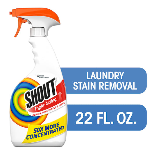 Shout Laundry Trigger 22 Ounce Size - 8 Per Case.