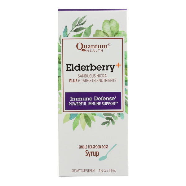 Quantum Elderberry Syrup - 4 fl Ounce