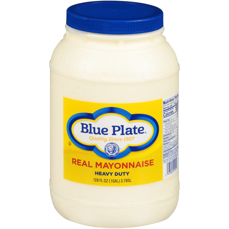 Plastic Jar Blue Plate Mayonnaise 1 Gallon - 4 Per Case.