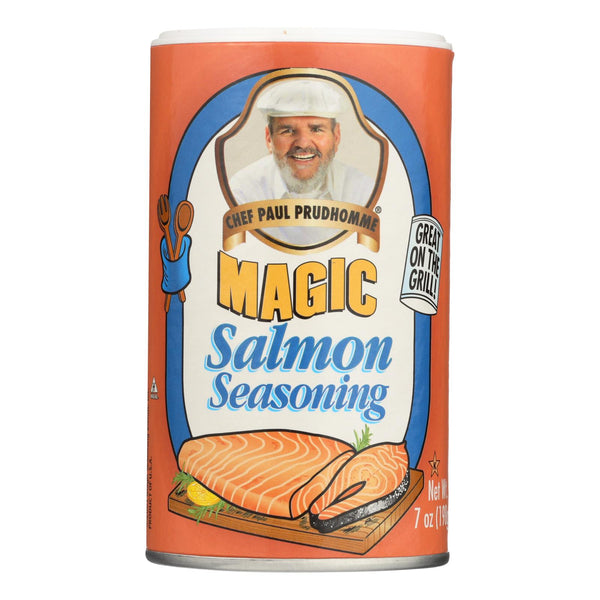 Chef Paul Prudhomme Magic Salmon Seasoning  - Case of 6 - 7 Ounce