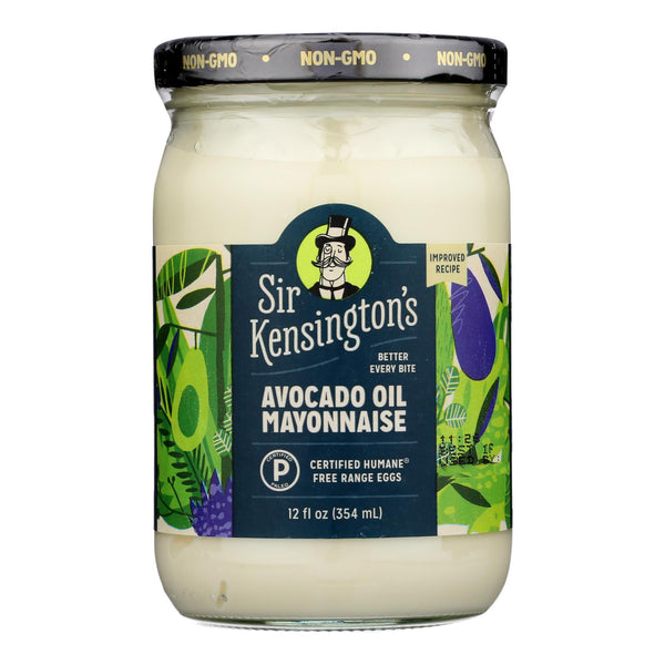 Sir Kensington's - Mayo W/avocado Oil Jar Gluten Free - Case of 6-12 Fluid Ounce