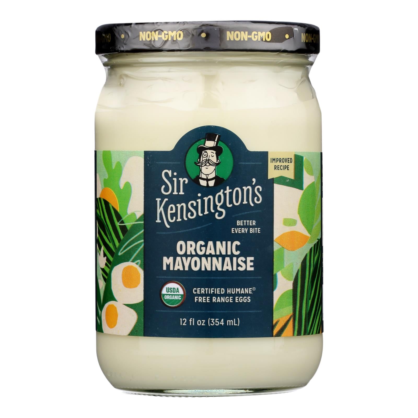 Sir Kensington's - Condiment Mayonnaise - Case of 6-12 Fluid Ounce