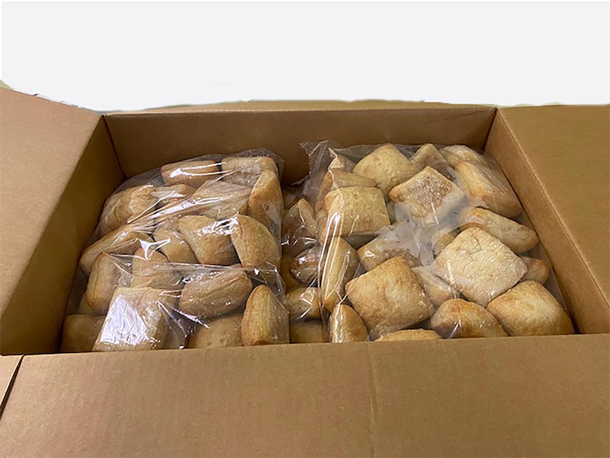 Ciabatta Rolls 1.5 Ounce Size - 100 Per Case.
