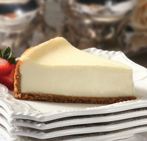 David's Cheesecake Plain Sliced New York Style 68 Ounce Size - 2 Per Case.