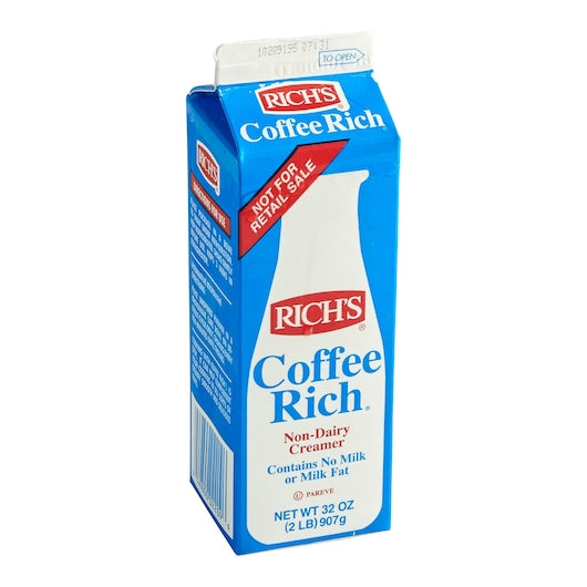 Coffee Rich Non Dairy Creamer 2 Pound Each - 12 Per Case.