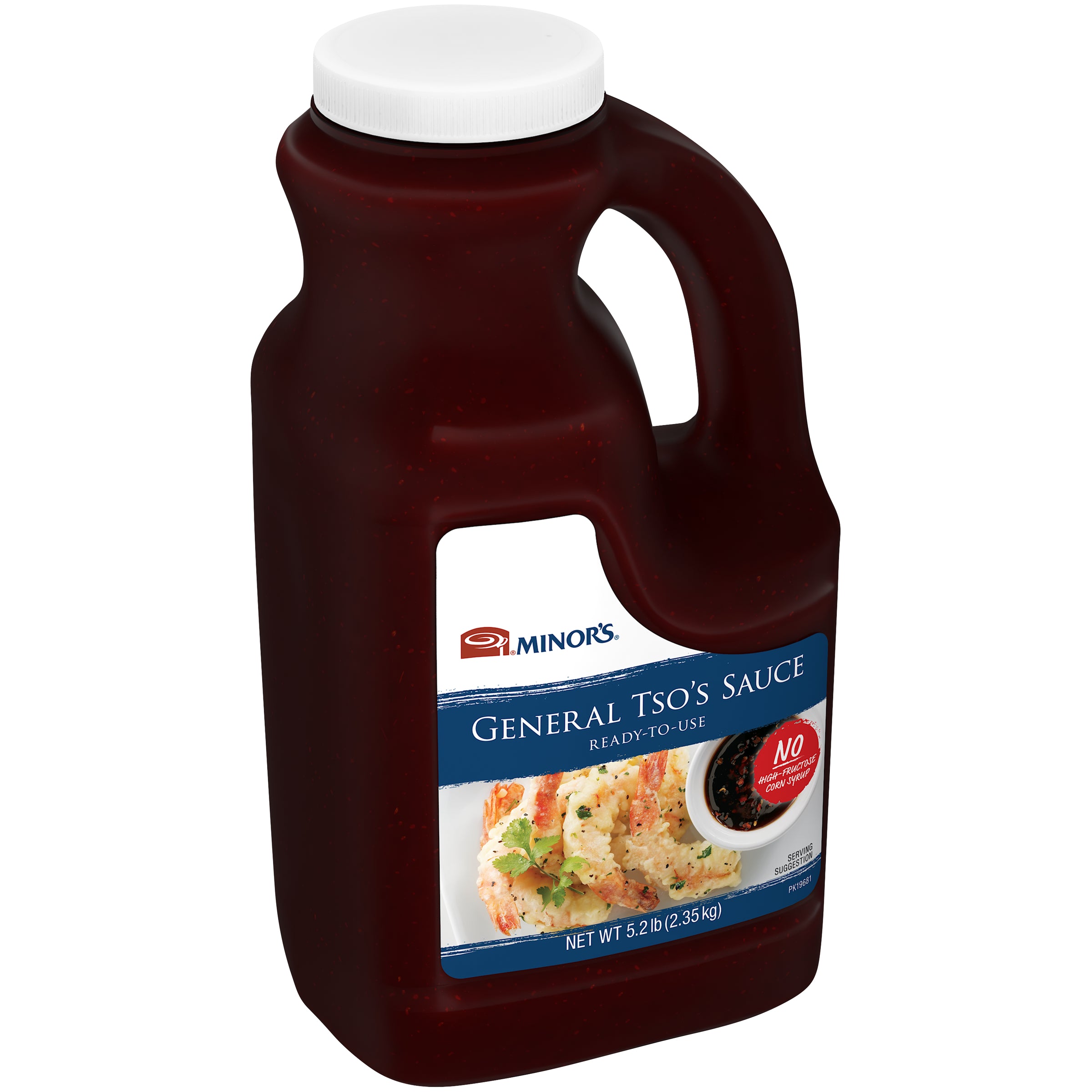 Minor's General Tso's Ready-To-Use Sauce 0.5 Gallon - 4 Per Case.