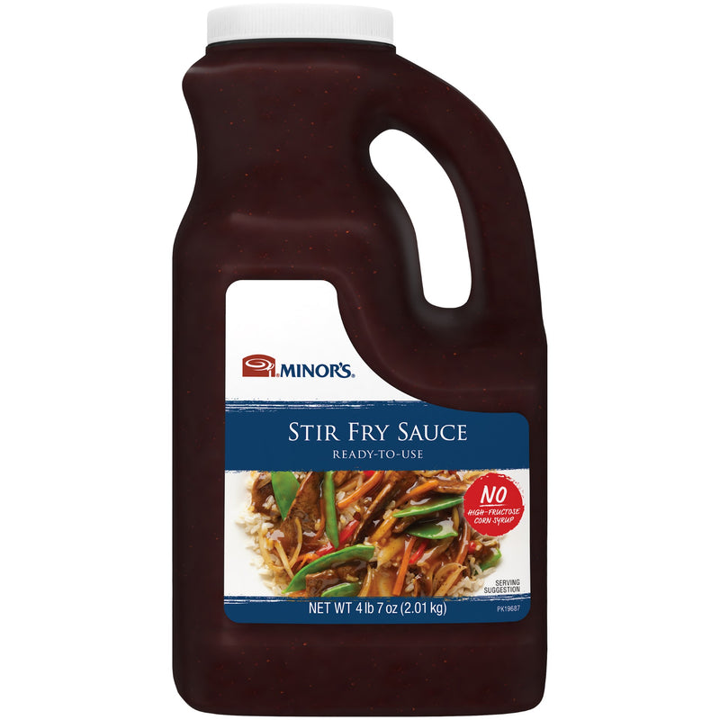 Minor's Stir Fry Sauce Ready-To-Use 0.5 Gallon - 4 Per Case.