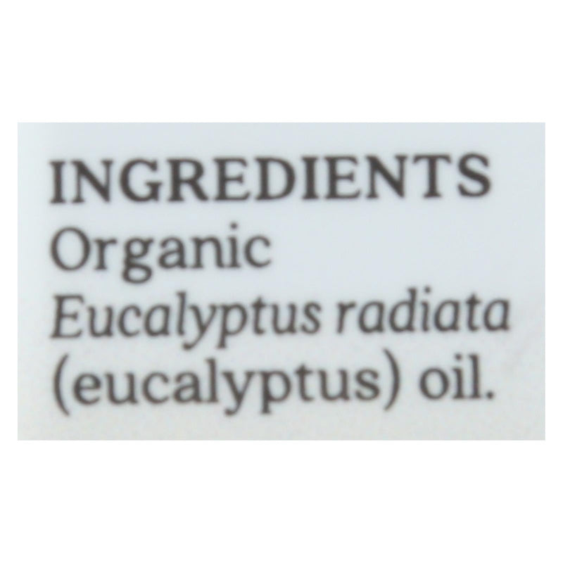 Aura Cacia - Organic Eucalyptus - .25 Ounce