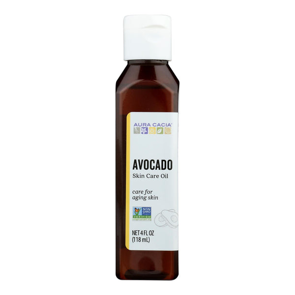 Aura Cacia - Natural Skin Care Oil Avocado - 4 fl Ounce
