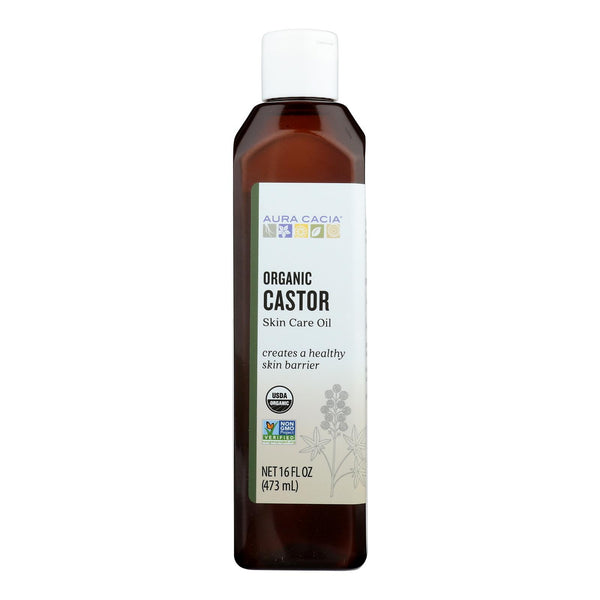 Aura Cacia - Skin Care Oil - Organic Castor Oil - 16 fl Ounce