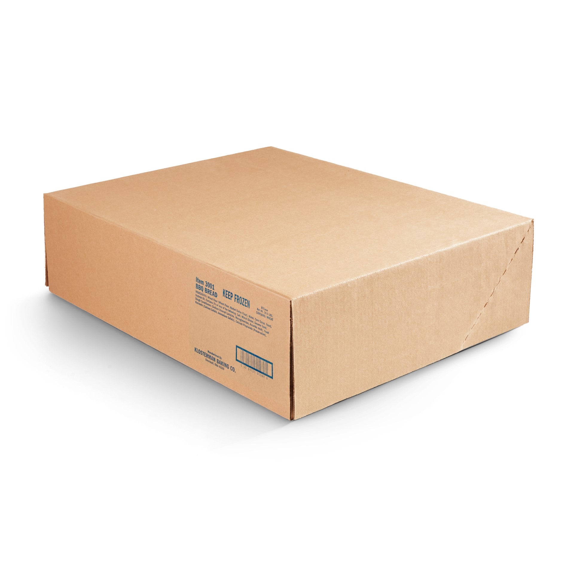 Klosterman Clustered Seeded BBQ Bread 8 Each - 1 Per Case.