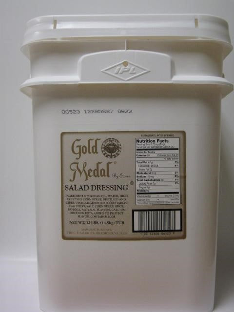 Salad Dressing Gold Medal 32 Pound Each - 1 Per Case.