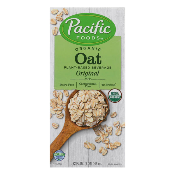 Pacific Natural Foods Oat Original - Organic - Case of 12 - 32 Fl Ounce.