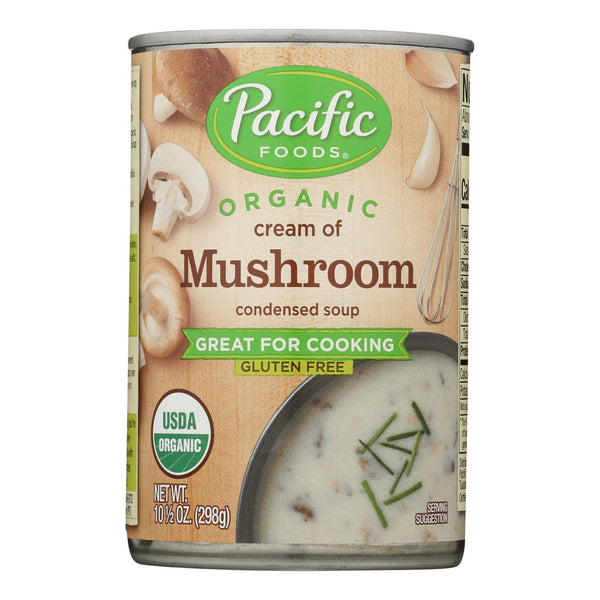 Pacific Foods - Soup Cream Mushroom - Case of 12-10.5 Ounce