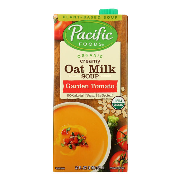 Pacific Foods - Soup Grdn Tom Oat Milk - Case of 12-32 Fluid Ounce