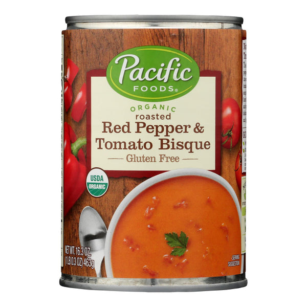 Pacific Foods - Bisque Tom Rst Rd Pepper - Case of 12-16.3 Ounce