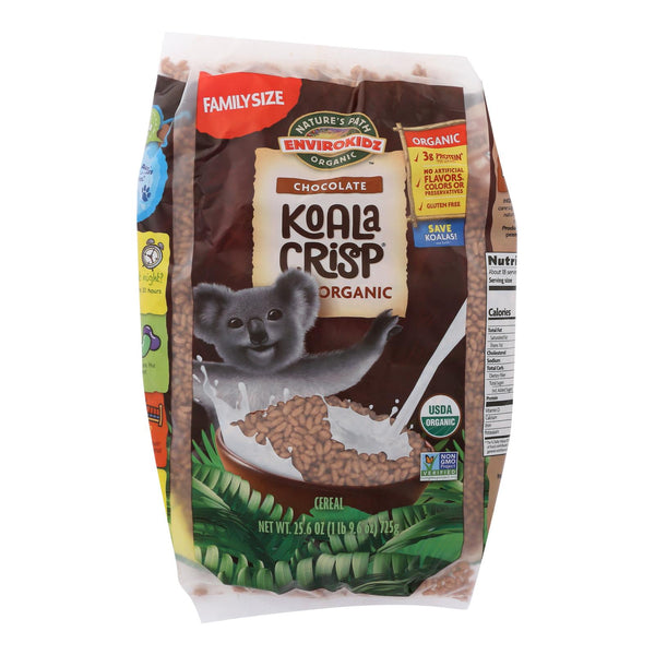 Envirokidz - Organic Koala Crisp - Chocolate Cereal - Case of 6 - 25.6 Ounce.