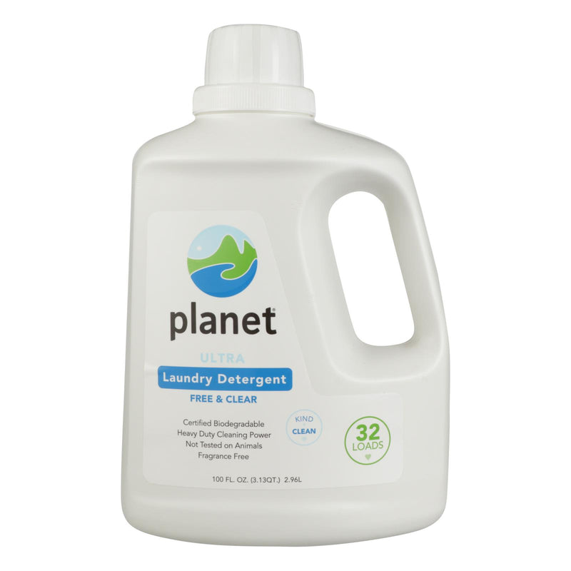 Planet Ultra Powdered Laundry Detergent - Case of 4 - 100 Fl Ounce.