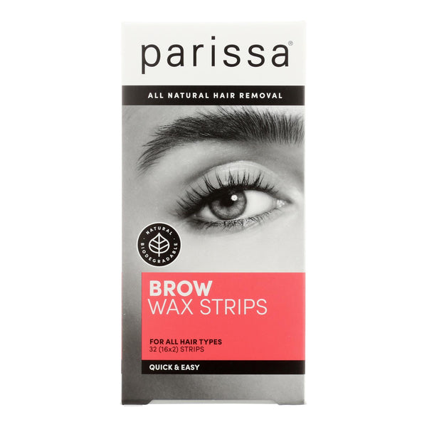 Parissa - Wax Strips Qk/easy Brow - 1 Each 1-32 Count
